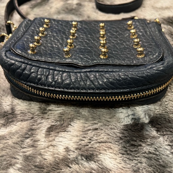 Rebecca Minkoff Indigo Studded Mini Crossbody - Picture 6 of 10